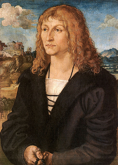 Beardless Young Man Lucas Cranach